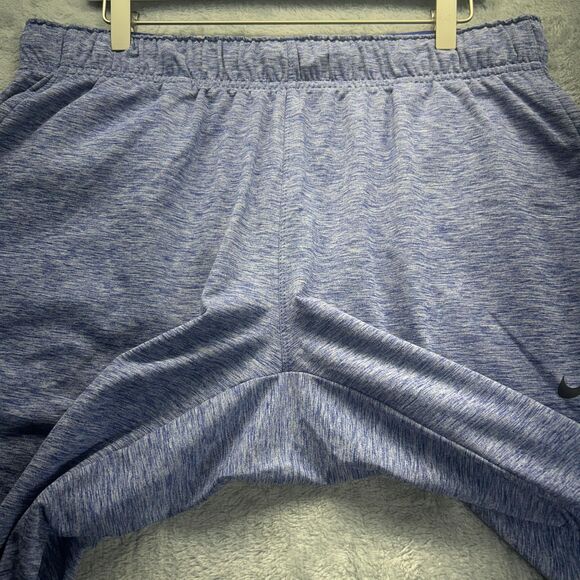 Nike Dri-Fit Pants Mens XL Blue Standard Fit Joggers Athletic Training Lounge - Picture 9 of 13
